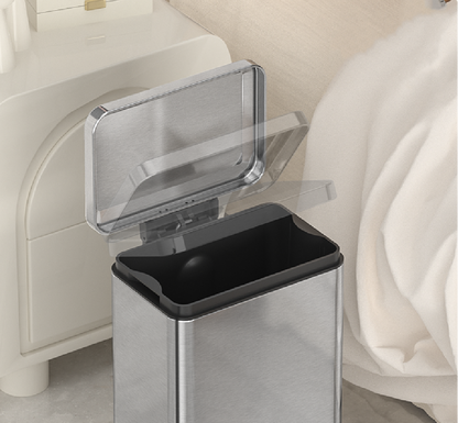 Tuscani JAVA TJ-8878 Pedal Bin 10L matt steel by TUSCANI | Souqify