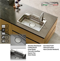 Tuscani K44NB Kitchen Sink K44NB by TUSCANI | Souqify