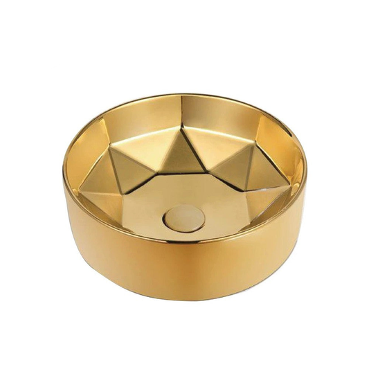 Tuscani TBWA460SL / TBWA460G / TBWA460GRG / TBWA460GV / TBWA460GB - Deck Mounted Designer Basin by TUSCANI | Souqify