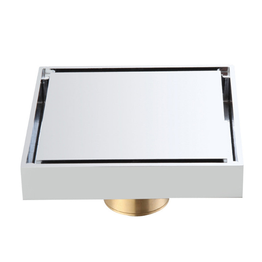 Tuscani TFT100 | TFT150 - Square Floor Trap (Solid Brass) by TUSCANI | Souqify