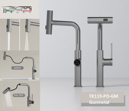 Tuscani TK119-PO Kitchen Mixer Pull Out by TUSCANI | Souqify