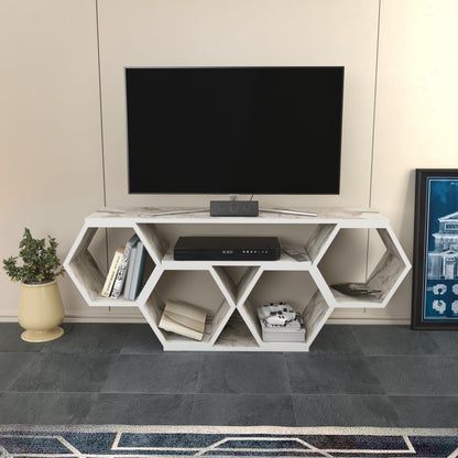 TV Stand Bal - White Marble Effect-BAL47TS03 White
Sonomo 135 X 35 X 16 by DECOROTIKA | Souqify