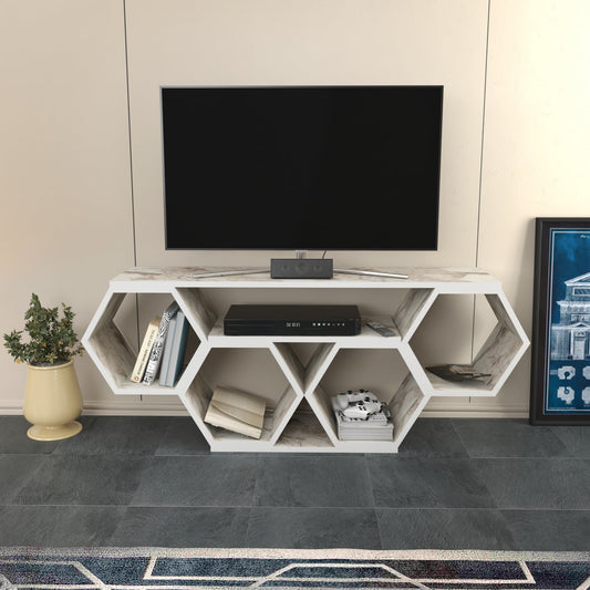 TV Stand Bal - White Marble Effect-BAL47TS03 White
Sonomo 135 X 35 X 16 by DECOROTIKA | Souqify