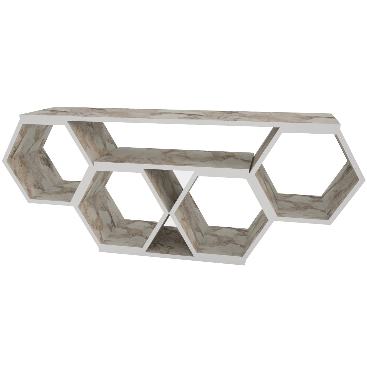 TV Stand Bal - White Marble Effect-BAL47TS03 White
Sonomo 135 X 35 X 16 by DECOROTIKA | Souqify