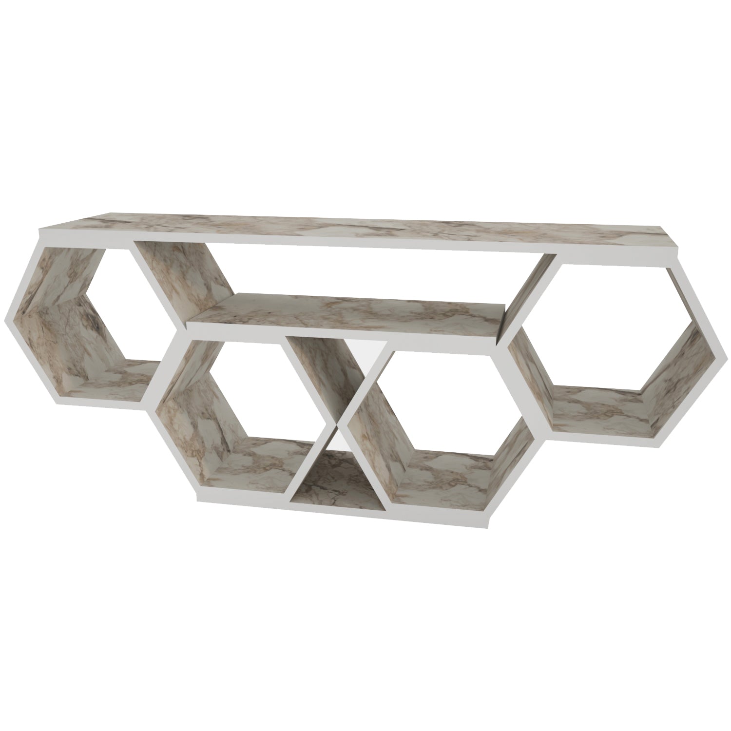 TV Stand Bal - White Marble Effect-BAL47TS03 White
Sonomo 135 X 35 X 16 by DECOROTIKA | Souqify