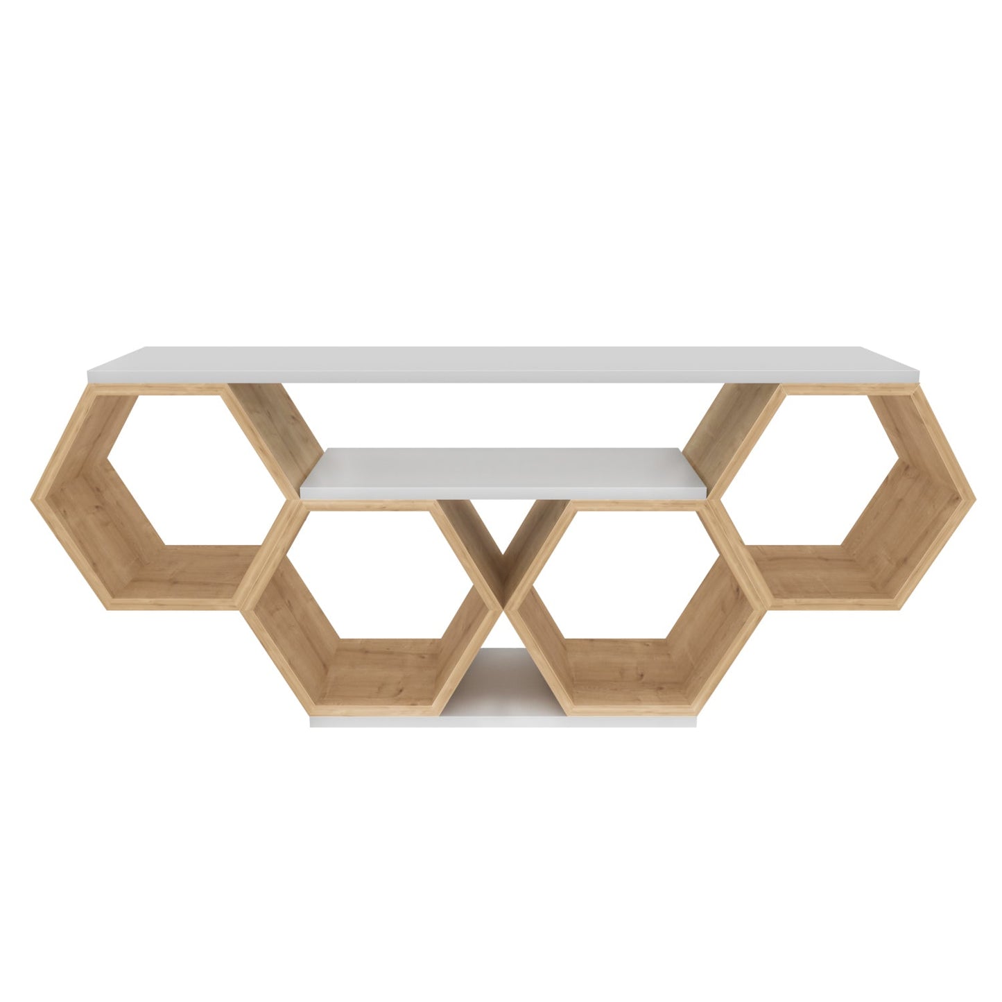 TV Stand Bal - White, Sapphire Oak-BAL47TS02 White
Sonomo 135 X 35 X 16 by DECOROTIKA | Souqify