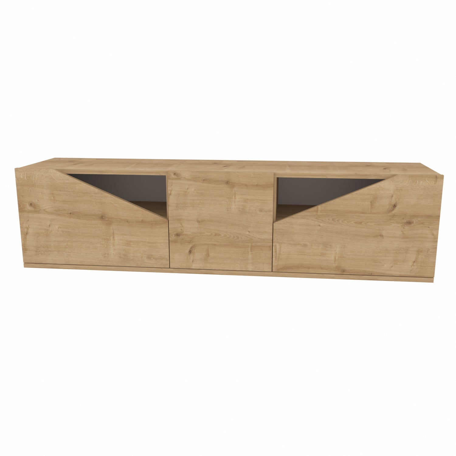 TV Stand Carson - Oak-OTVS3315 Oak 175 X 44 X 16 by DECOROTIKA | Souqify