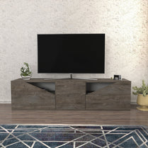 TV Stand Carson - Wenge-OTVS3323 Wenge 175 X 44 X 16 by DECOROTIKA | Souqify