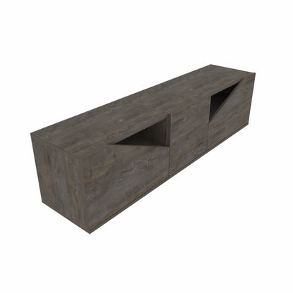 TV Stand Carson - Wenge-OTVS3323 Wenge 175 X 44 X 16 by DECOROTIKA | Souqify