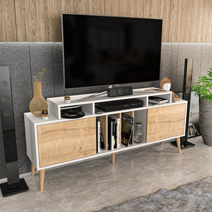 TV Stand Char - White, Sapphire-CHA63TS04 White
Sapphire 172 X 41 X 14 by DECOROTIKA | Souqify