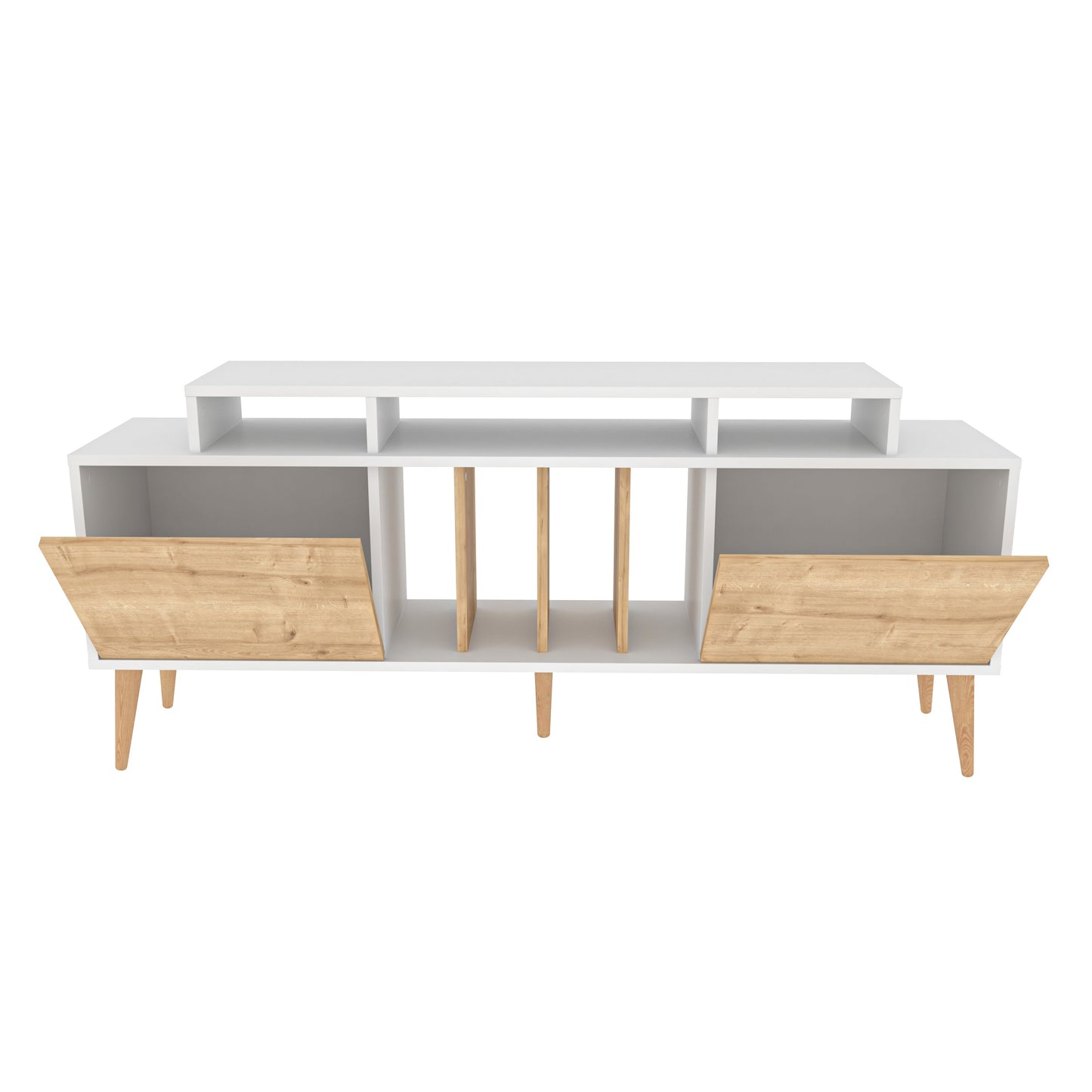 TV Stand Char - White, Sapphire-CHA63TS04 White
Sapphire 172 X 41 X 14 by DECOROTIKA | Souqify