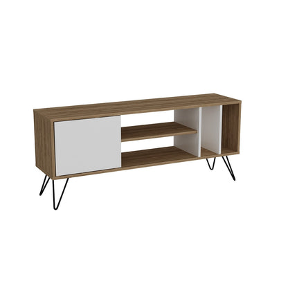 TV Stand Mistico (140) - Walnut, White-MST55TSB02 Walnut
Black
White 152 X 41 X 15 by DECOROTIKA | Souqify