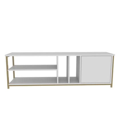 TV Stand Oneida - Gold, White-OTVS3109 Gold
White 169 X 47.2 X 16.6 by DECOROTIKA | Souqify