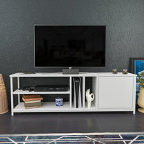 TV Stand Oneida - White-OTVS3105 White 169 X 47.2 X 16.6 by DECOROTIKA | Souqify