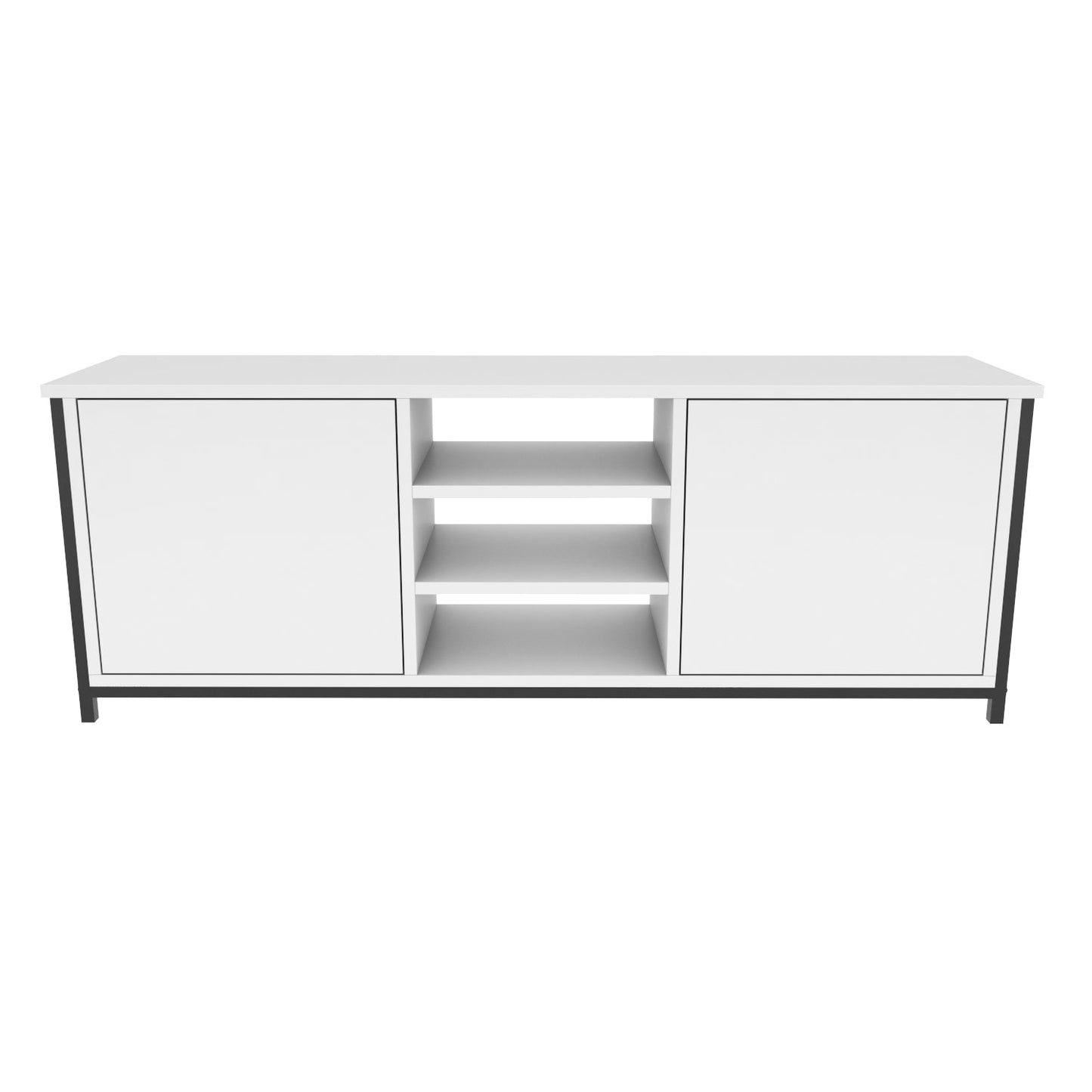 TV Stand Otis - Black, White-OTVS3081 Black
White 167.6 X 47.2 X 16.6 by DECOROTIKA | Souqify