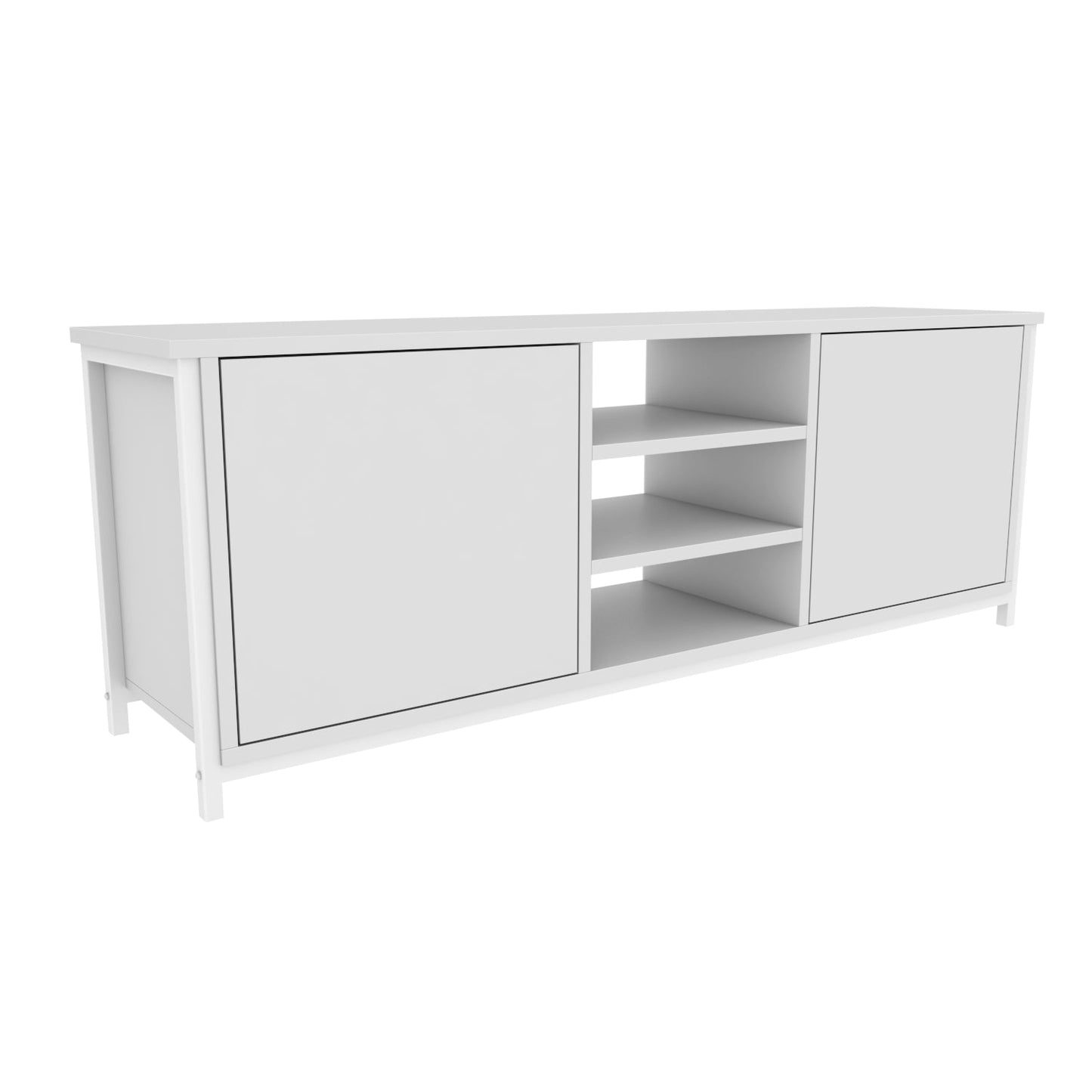 TV Stand Otis - White-OTVS3085 White 167.6 X 47.2 X 16.6 by DECOROTIKA | Souqify