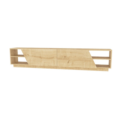 TV Stand Rhodes - Oak-OTVS3335 Oak 176 X 46 X 17 by DECOROTIKA | Souqify