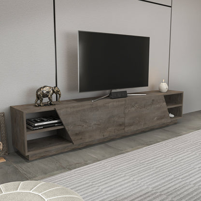 TV Stand Rhodes - Wenge-OTVS3343 Wenge 176 X 46 X 17 by DECOROTIKA | Souqify