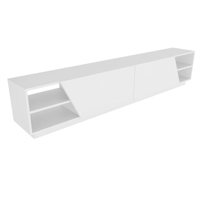 TV Stand Rhodes - White-OTVS3331 White 176 X 46 X 17 by DECOROTIKA | Souqify
