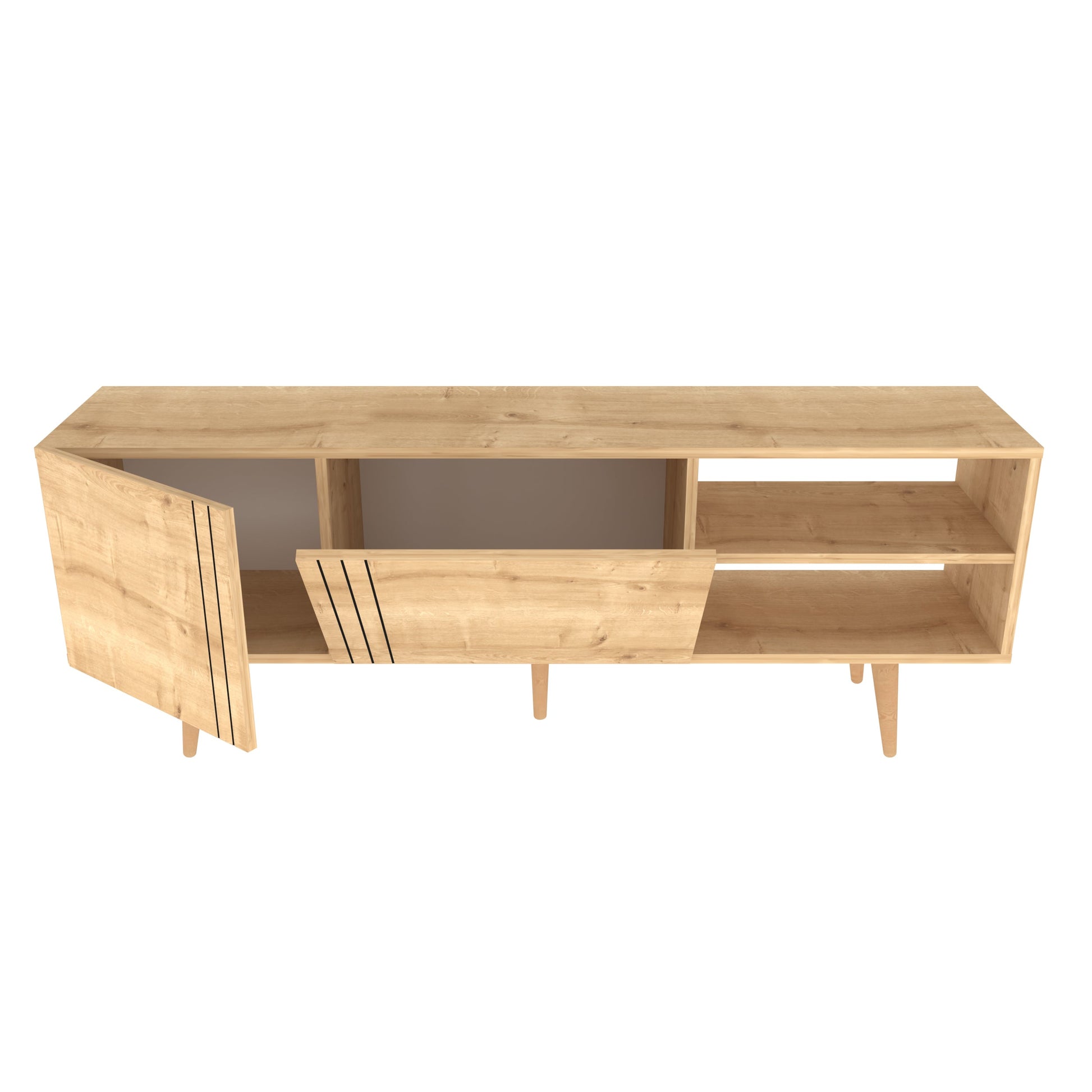 TV Stand Ronas - Sapphire-RON63TS03 Sapphire 171 X 44 X 15 by DECOROTIKA | Souqify