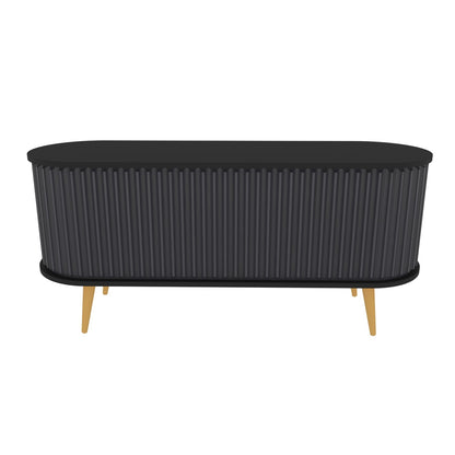 TV Stand Stor - Black, Anthracite-STO55TS02 Black
Anthracite 155 X 49 X 18 by DECOROTIKA | Souqify