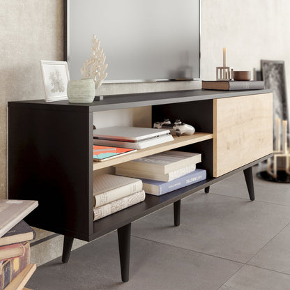 TV Unit Pi - Black, Sapphire-PI63TS03 Black
Sapphire 170 X 41 X 14 by DECOROTIKA | Souqify