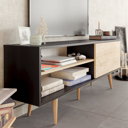 TV Unit Pi - Black, Sapphire-PI63TS03 Black
Sapphire 170 X 41 X 14 by DECOROTIKA | Souqify