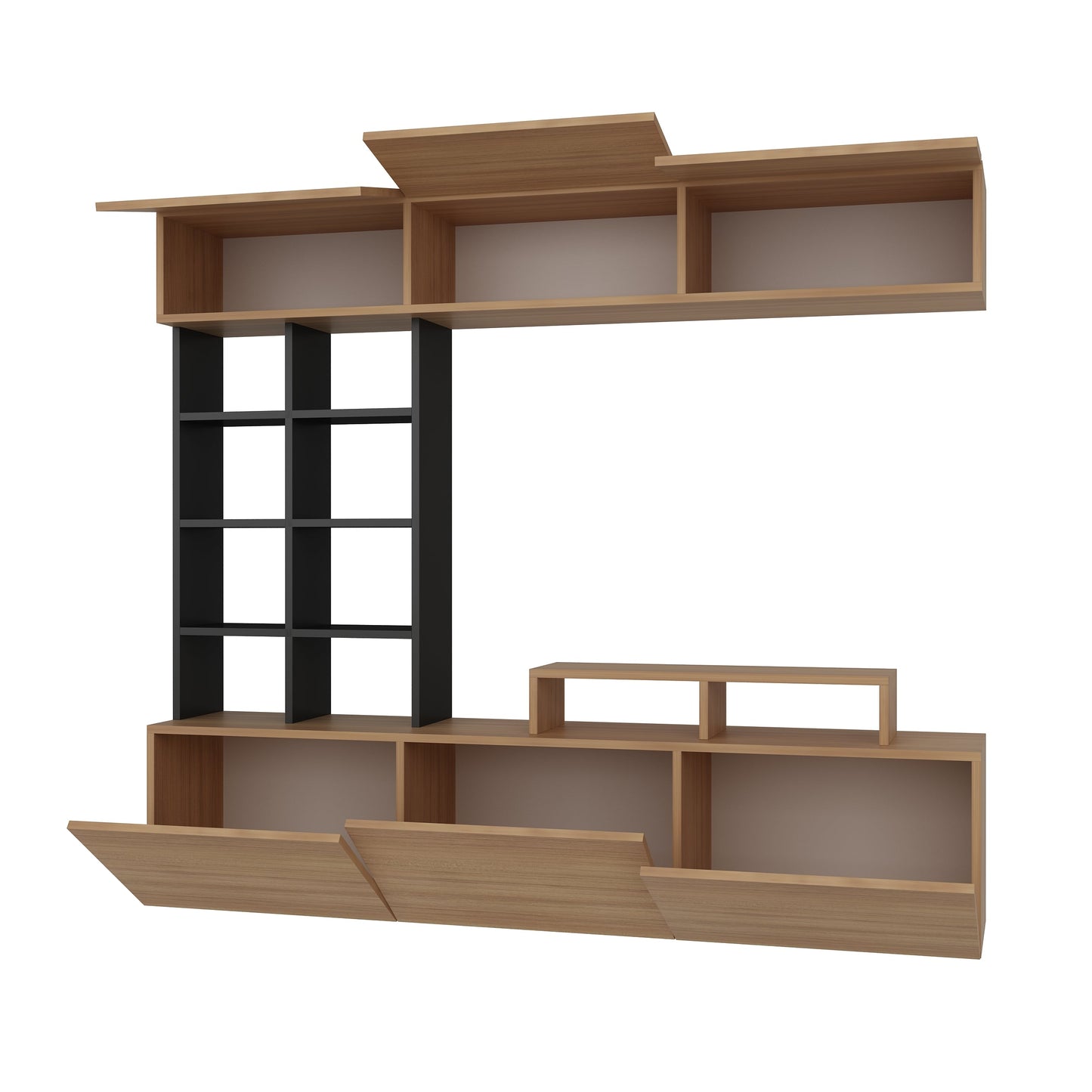 TV Unit Sasa - Teak, Black-SAS71TS01 Teak
Black 185 X 41 X 14 by DECOROTIKA | Souqify