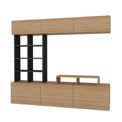 TV Unit Sasa - Teak, Black-SAS71TS01 Teak
Black 185 X 41 X 14 by DECOROTIKA | Souqify