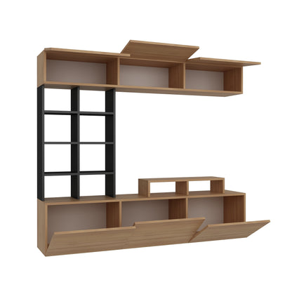 TV Unit Sasa - Teak, Black-SAS71TS01 Teak
Black 185 X 41 X 14 by DECOROTIKA | Souqify