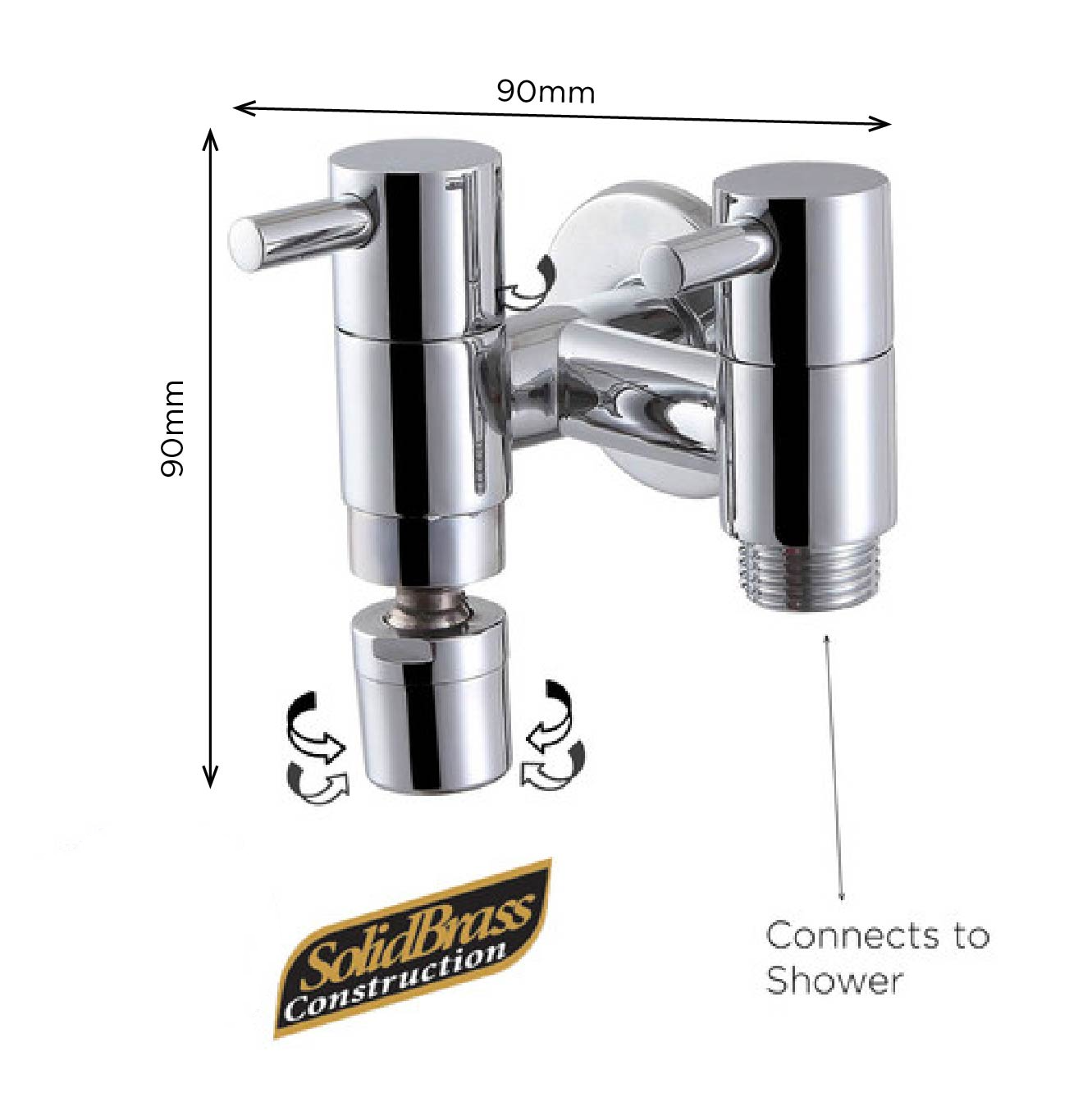 TZ3 - Zenio Series Two Way Cold Tap by TUSCANI | Souqify