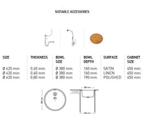 U002 UNDERMOUNT SERIES KITCHEN SINK by Maykromluks | Souqify