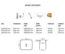 U007 UNDERMOUNT SERIES KITCHEN SINK by Maykromluks | Souqify