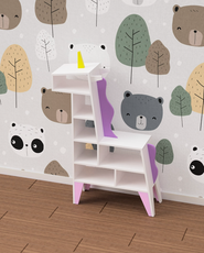 Unicorn Shaped Book Shelf - Whimsical and Practical Kids' Room Decor by Home Decor | Souqify