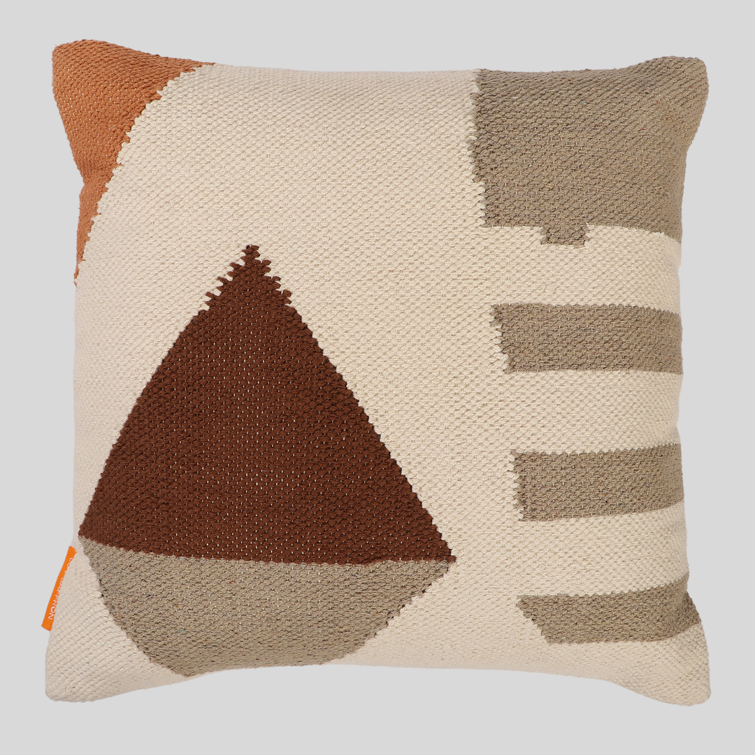 Urban Elegance Handwoven Cushion Cover 50 x 50 cm by Luv Saffron | Souqify