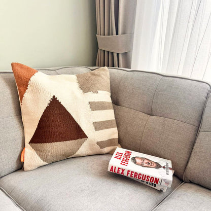 Urban Elegance Handwoven Cushion Cover 50 x 50 cm by Luv Saffron | Souqify