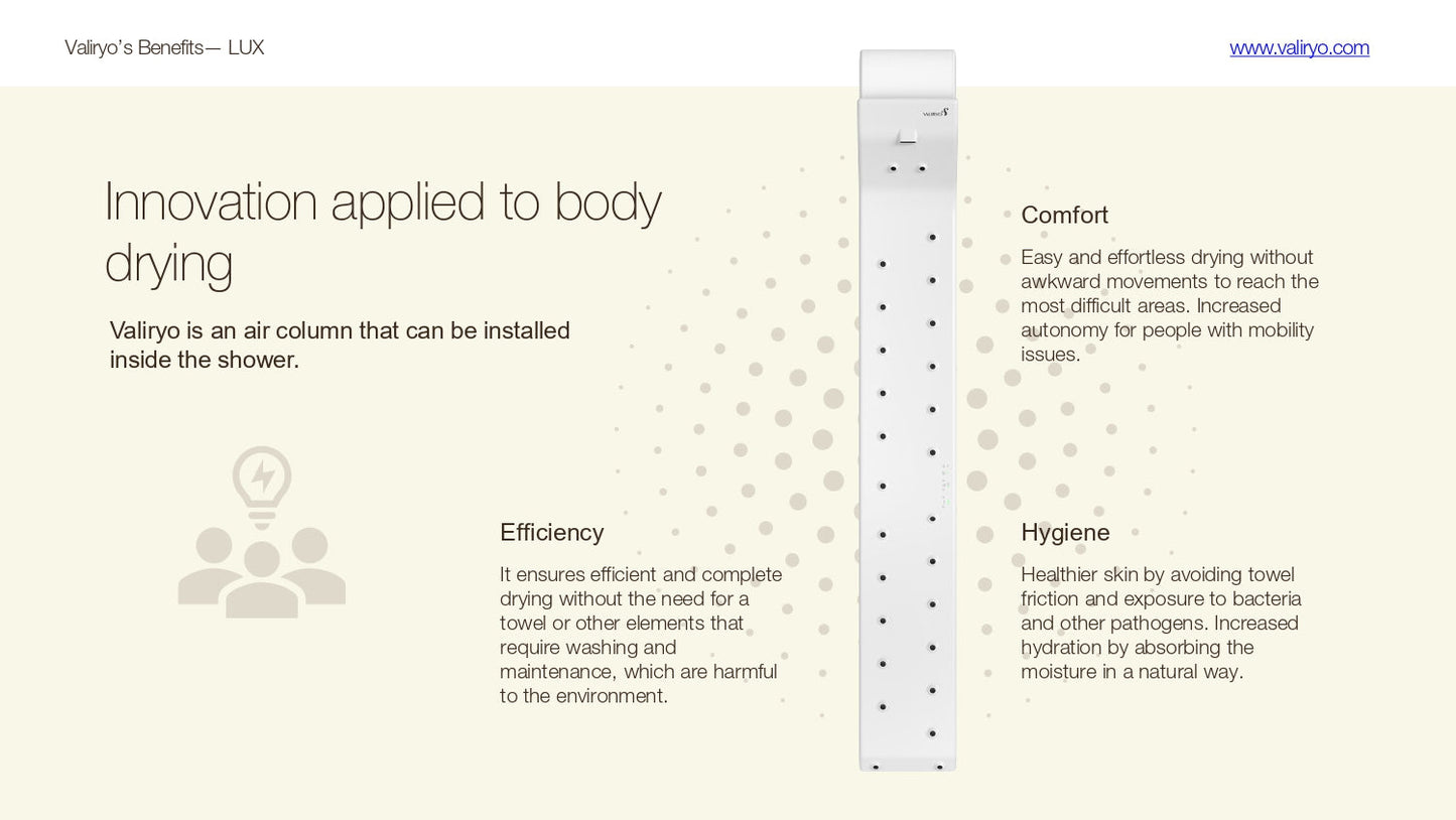 Valiryo Body Dryer by VALIRYO | Souqify