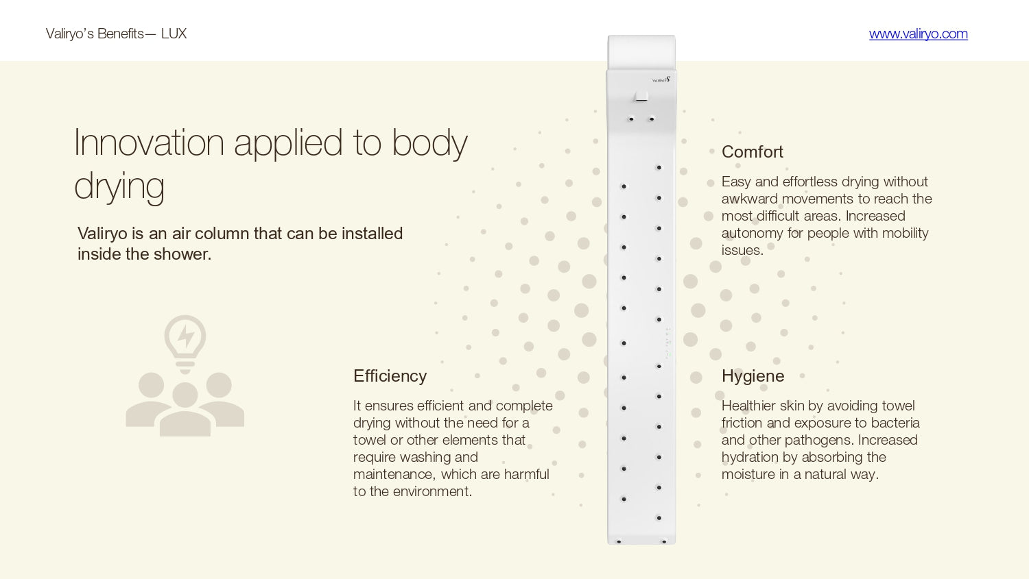 Valiryo Body Dryer by VALIRYO | Souqify