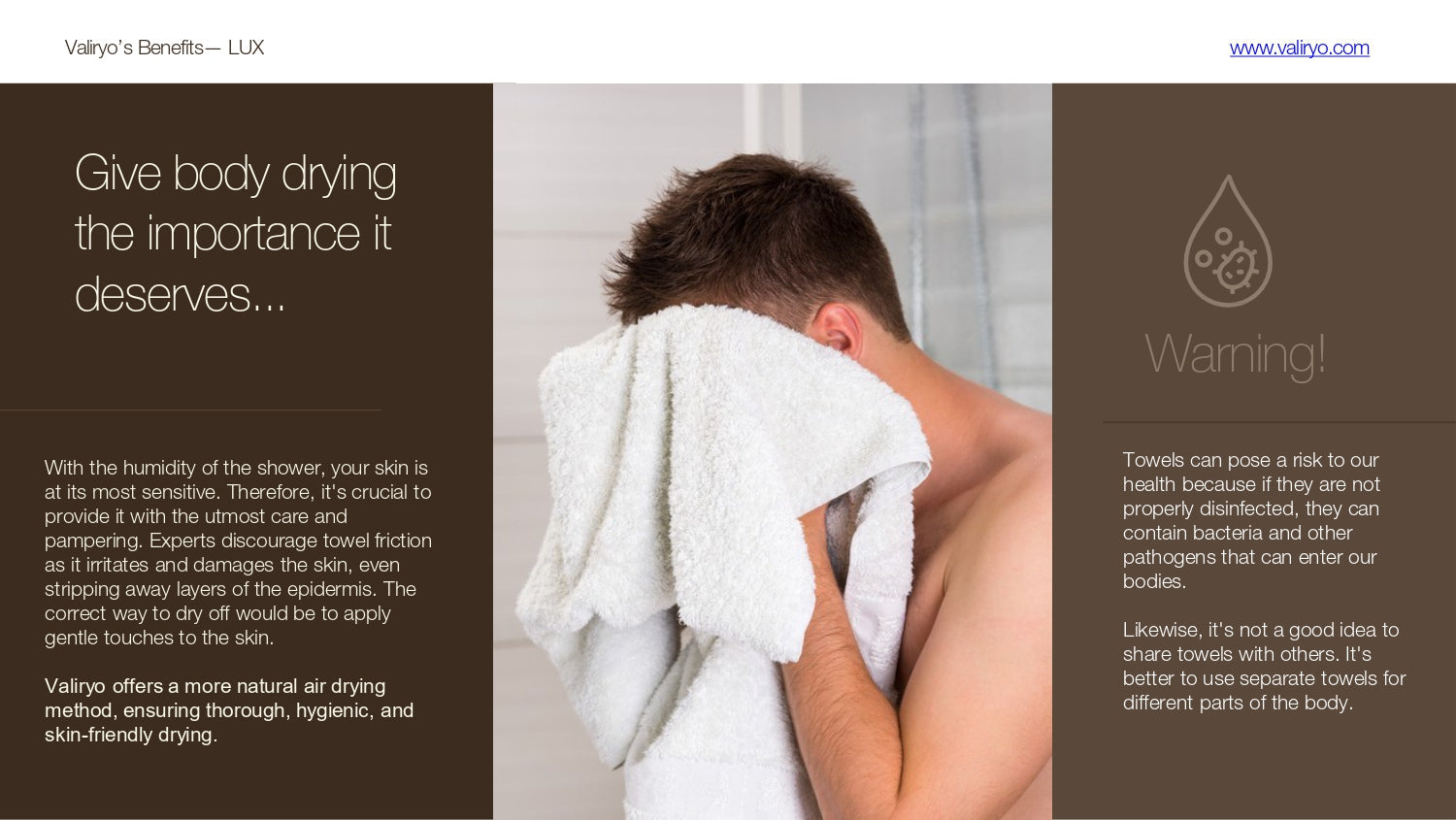 Valiryo Body Dryer by VALIRYO | Souqify
