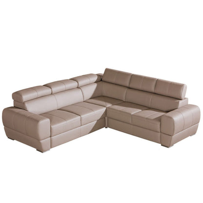 VENTURO Large Modern Corner Sofa Bed | 2550mm X 2350mm | Variety of materials by EWOODS | Souqify