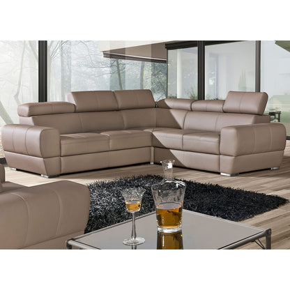 VENTURO Large Modern Corner Sofa Bed | 2550mm X 2350mm | Variety of materials by EWOODS | Souqify