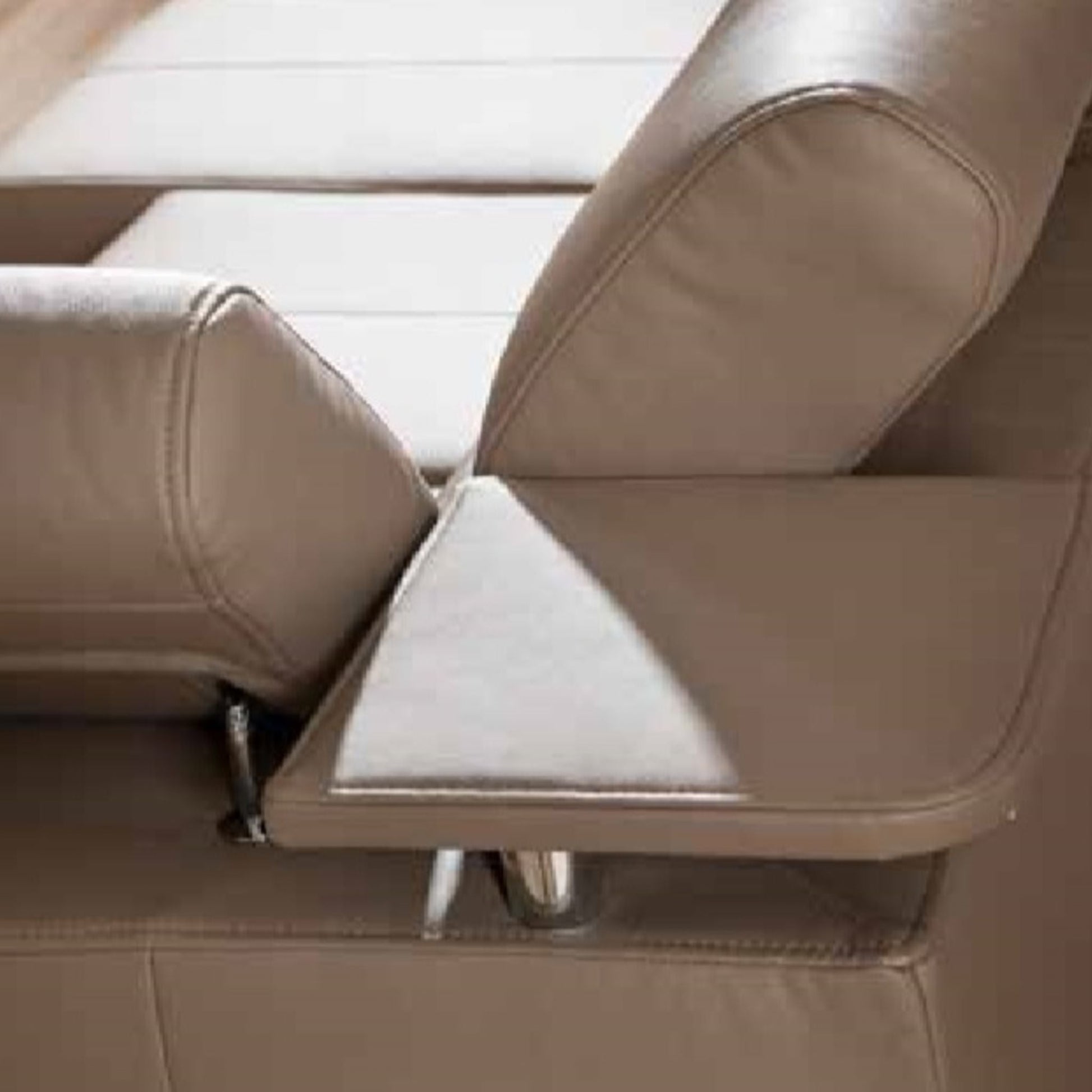VENTURO New Large U-Shape Sofa Bed | Bespoke design Eco-leather Vienna 04 by EWOODS | Souqify