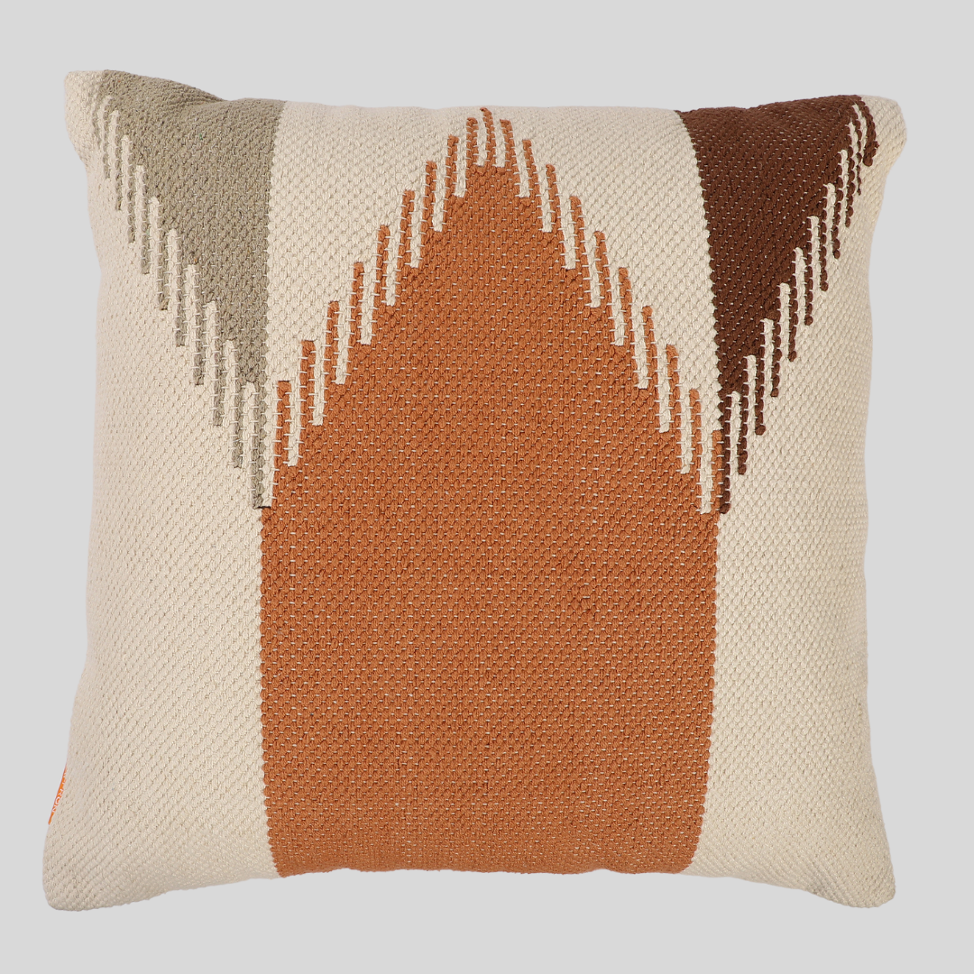 Vertical Vista Handwoven Cushion Covers 50 x 50 cm by Luv Saffron | Souqify