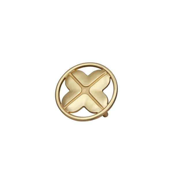 Vila 3023 Drawer Knob Zinc Alloy Handles Kitchen Drawer Handles Color: Stain Brass – Size : (Small-Big) 1 pec by Vilalock | Souqify