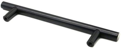 VILA 5902 Matt Black Cabinet Haldane T-Bar and Pulls, Furniture Drawer Handles, 200mm Long, Kitchen Cabinet Wardrobe Knobs Bars, Center to Center 128mm (1-PACK) by Vilalock | Souqify