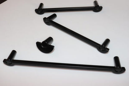 VILA 888 Cabinet Handles Drawer Pulls Solid Zinc Alloy Mat Black Furniture Kitchen Cupboard 1-pec by Vilalock | Souqify