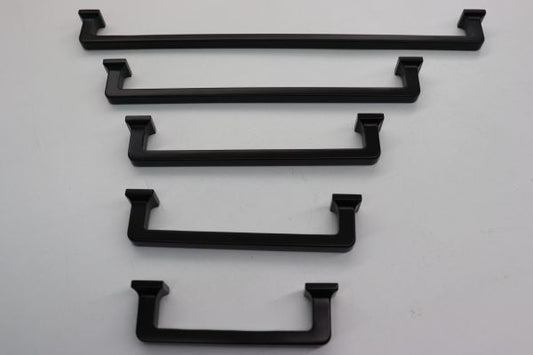 VILA A1058 Cabinet Handles Drawer Pulls Solid Zinc Alloy Mat Black Furniture Kitchen Cupboard 1-pec by Vilalock | Souqify