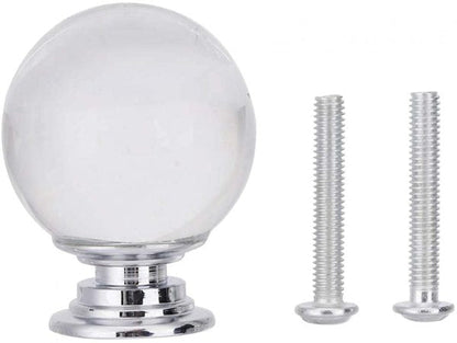 Vila Crystal Glass Diamond Shape Door Knob (1 pec) Drawer Pull Handle for Cabinet, Drawer, Cupboard, Wardrobe Home Decoration (30mm) by Vilalock | Souqify