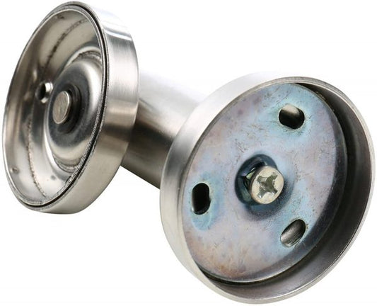 VILA |D3812| Satin Stainless Steel Heavy Duty Magnetic Doorstop Door Stop Holder With Catch (Pack of 1) by Vilalock | Souqify