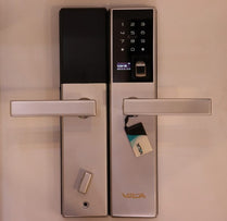 Vila Digital Door Lock,Display screen,Keypad Digital,Biometric Fingerprint,IC Card,Mechanical key Unlock for Apartment Hotel Home Use by Vilalock | Souqify